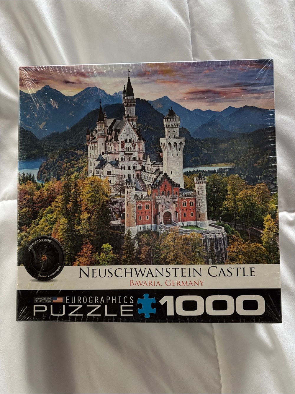 🧩New 1000 pc “Neuschwanstein Castle ”puzzle 🧩